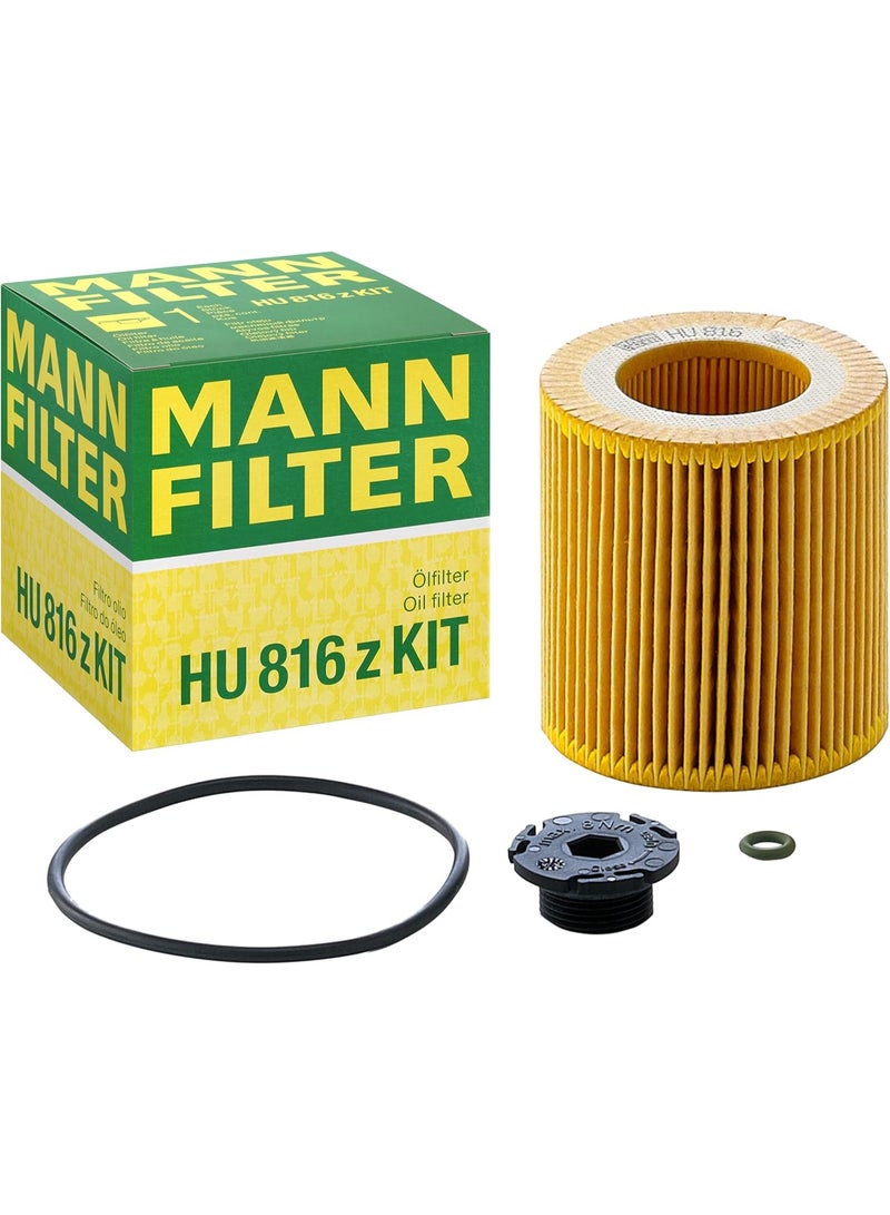 مان فلتر طقم فلتر زيت HU 816 Z (بي إم دبليو) - Image 1